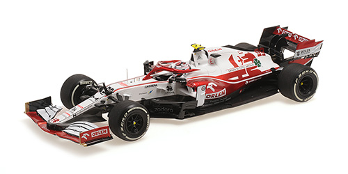 Minichamps - Alfa Romeo Racing Orlen C41 - A. Giovinazzi - Final Race Abu Dhabi GP 2021 - 1/43  