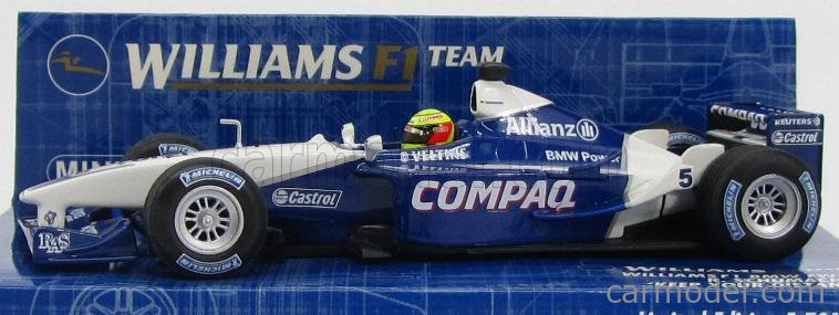 Minichamps - Williams F1 BMW FW23 - R. Schumacher "Keep your Distance" - Limited Edition 5701 pièces - 1/43   