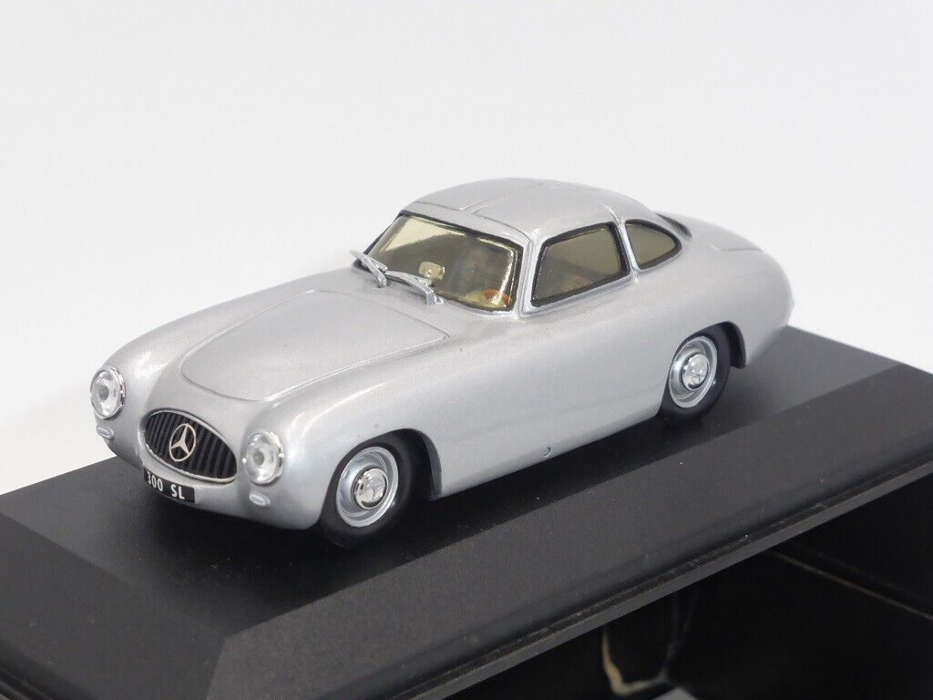 Max Models - Mercedes-Benz 300 SL - 1952 -  UR SL - Grise claire - 1/43    