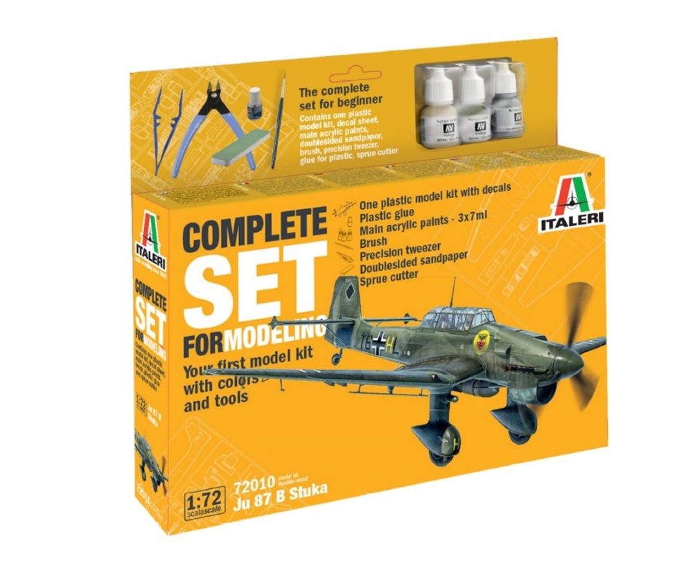 Italeri 72010 - Starter Kit - JU 87 B Stuka  - 1/72 