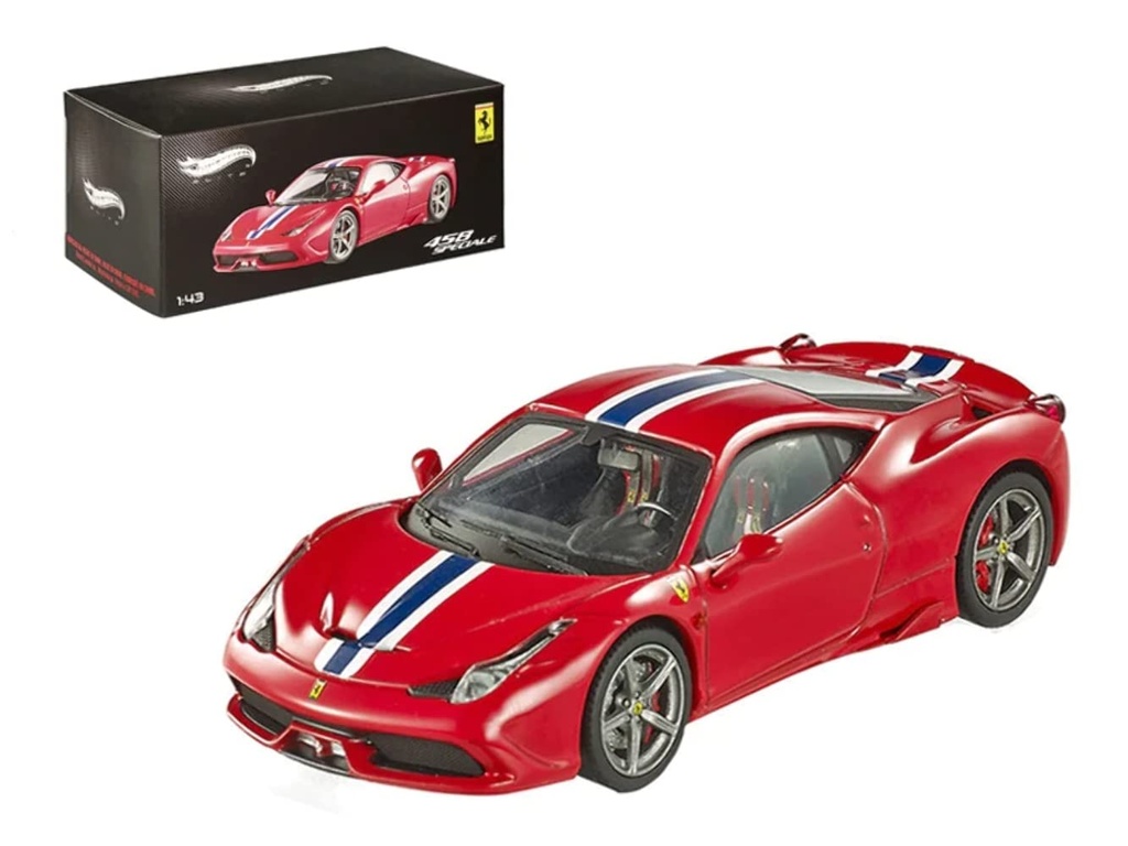 Hot Wheels  - Ferrari 458 Spéciale - 1/43      