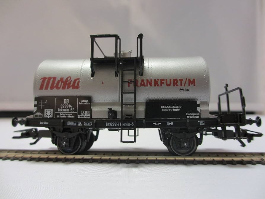 Märklin 4872 - Wagon citerne - Moha Frankfurt - DB - HO