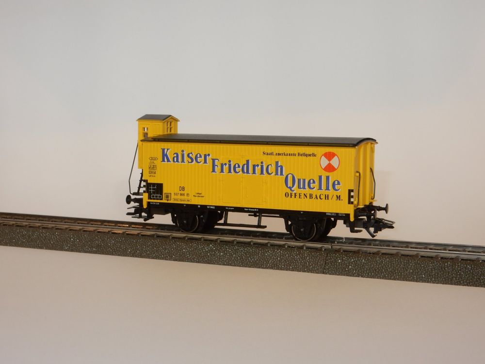 Märklin 4890 - Wagon frigorifique "Kaiser Friedrich" avec guérite de frein - DB - HO  