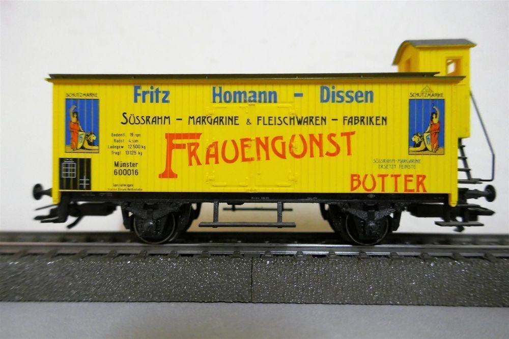 Märklin 4891 - Wagon frigorifique avec guérite de frein 'Frauengunst' (faveur des femmes) - DB - HO   