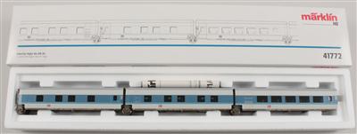 Märklin 41772 - Coffret de voitures de grandes lignes - Modèle réel : train-hôtel InterCity Night - DB - (3 pièces) - HO 