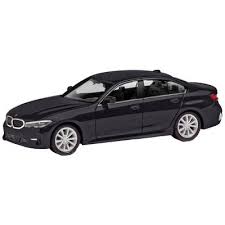 Herpa 430791-003 - BMW 3er Limousine TM - Noire - 1/87   