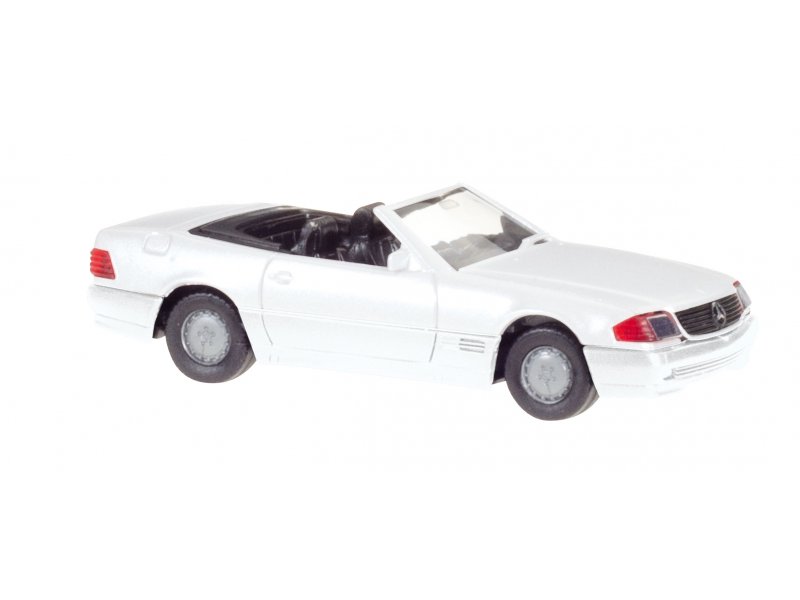 Herpa 028851 - Mercedes-Benz - 500 SL - Cabriolet - Blanche - 1/87     