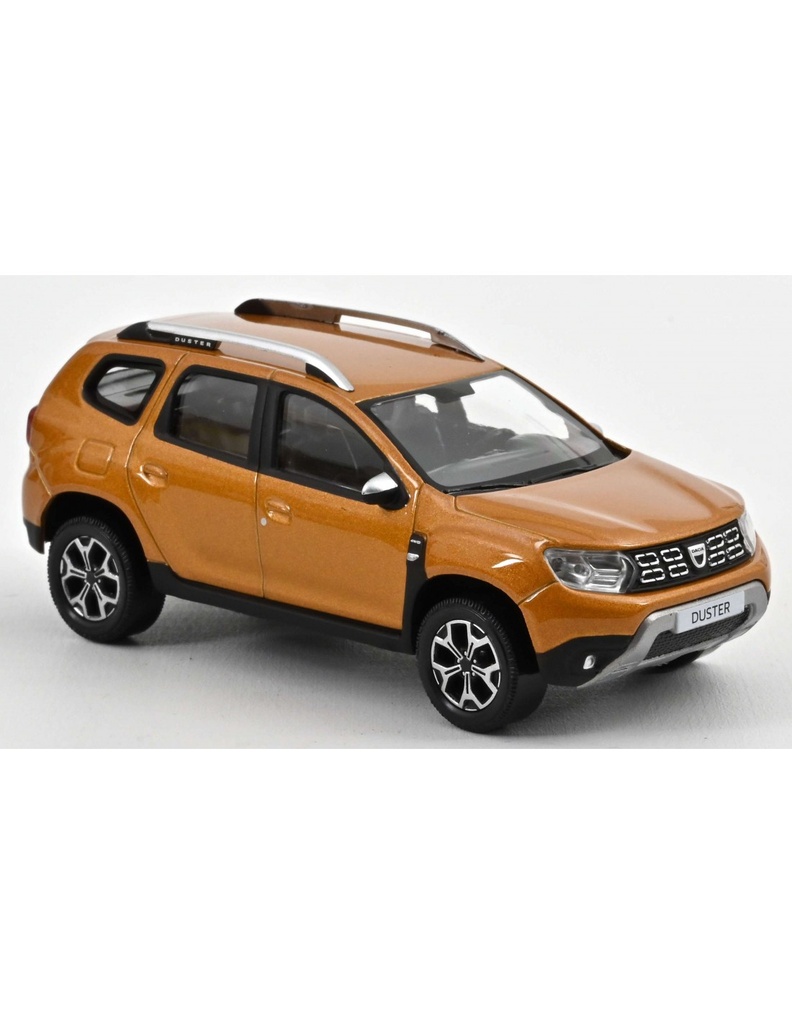 Norev - Dacia Duster - 2017 - Blanc Atakama Orange - 1/43   