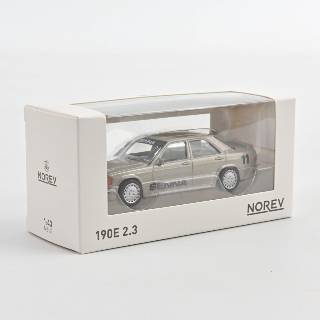 Norev - Mercedes-Benz 190 - 2.3-16V "Senna" - 1984 - Beige métallisée - 1/43   