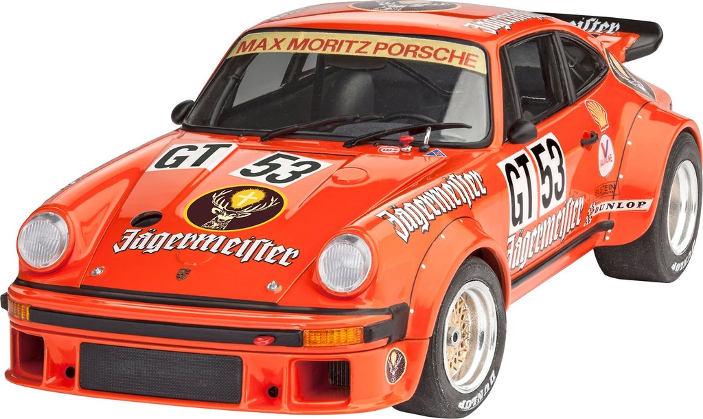 Revell 07031 - Porsche 934 RSR "Jägermeister" - 1/24 - 17.9 cm long - 104 pièces 