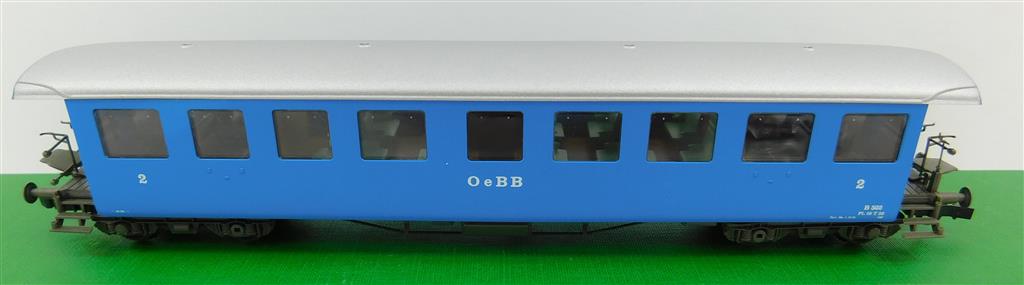 Roco 44733 - Voiture voyageurs - 2ème classe - "Seetaler" - OeBB - Bleue - HO    