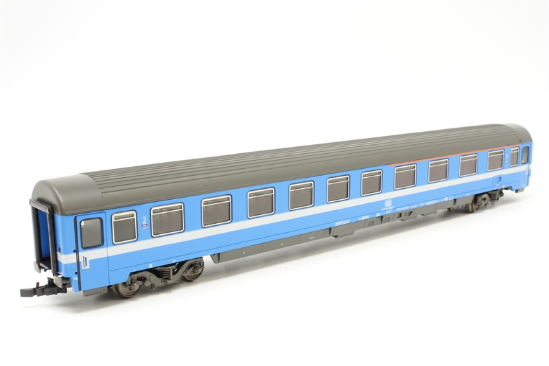 Roco 44640 - Voiture voyageurs - 1ère et 2ème classe - Bleue et Blanche - DB - HO   