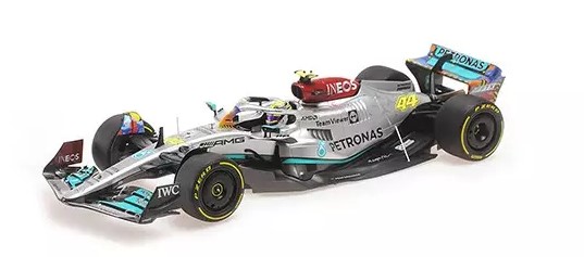 Minichamps - Mercedes-AMG Petronas Formula One Team F1 W13 E Performance - Miami GP 2022 - L. Hamilton - 1/43