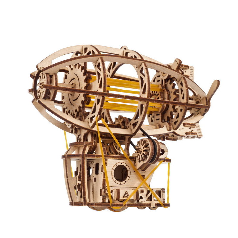 Ugears Dirigeable steampunk 3D (170 pièces) - 1/60