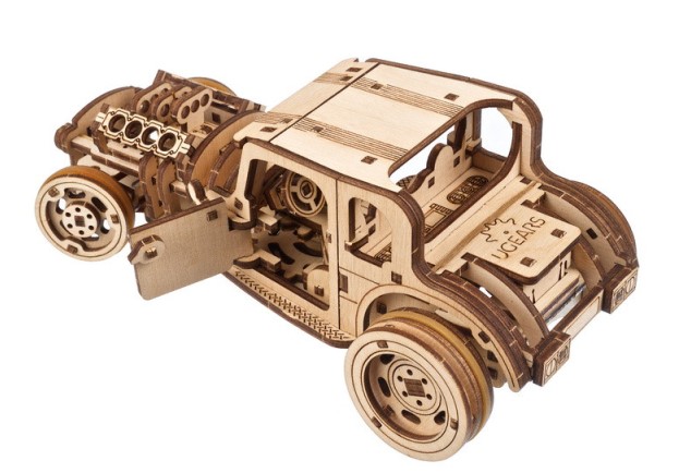 Ugears Hot Rod "Maus furieuse" 3D (207 pièces) 