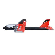 Joysway - Avion Huntsman V2 - 1100mm envergure - J4C14 radio Mode 2 - avec accu 7.4 V 1200 mAh LiPo & AC Balance Charger - Orange - RTF