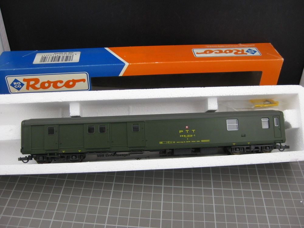 Roco 44335 - Wagon Postal PTT - HO    