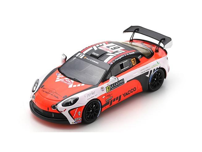 Spark - Alpine A110 Rally RGT - Rally MonteCarlo '2023 - # 67 - L. Panagiotis C. Goddi - 1/43   