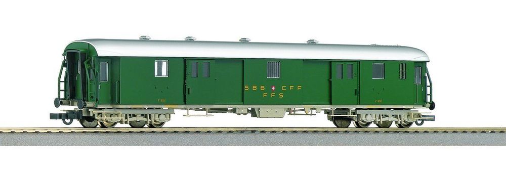 Roco 45596 - Voiture à Bagages (FA 18551) - SBB-CFF-FFS - HO 