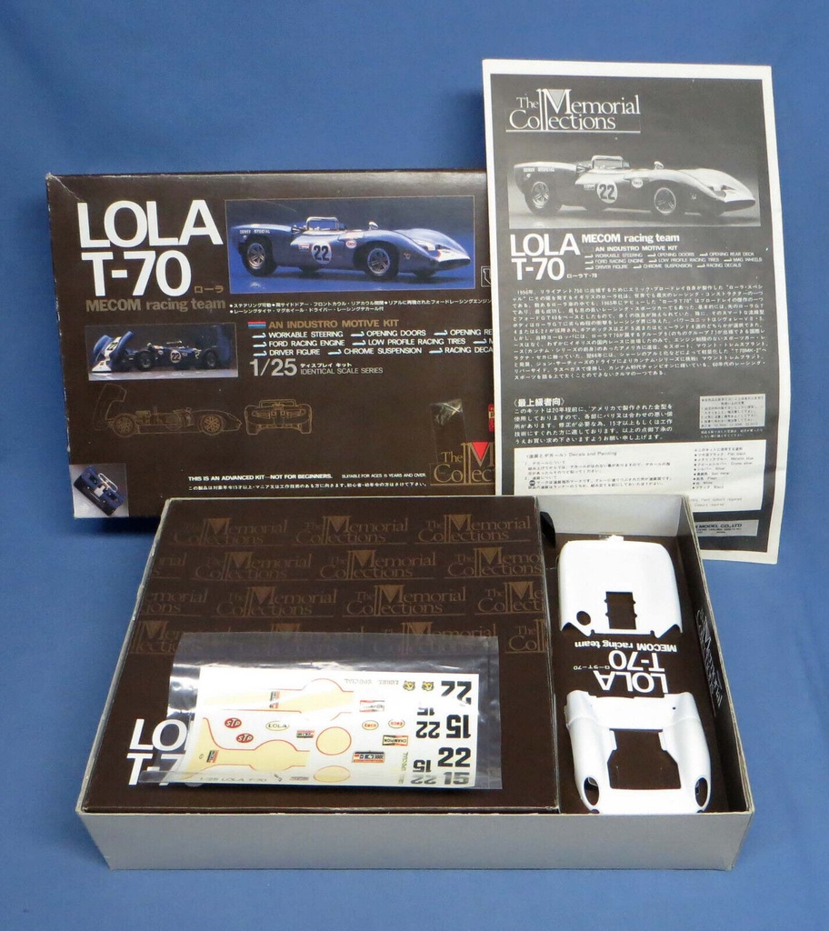 The Memorial Collections MC06-1500 - Lola T-70 - #22 -1/25 (Occasion vérifiée)