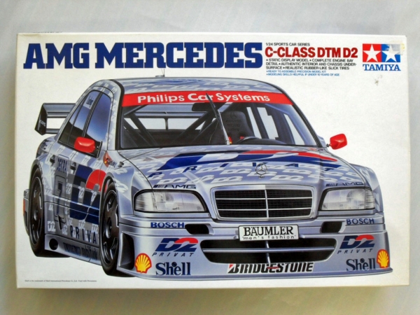 Tamiya 24146 - AMG Mercedes C-Class DTM D2 - 1995 - 1/24 (Occasion vérifiée)