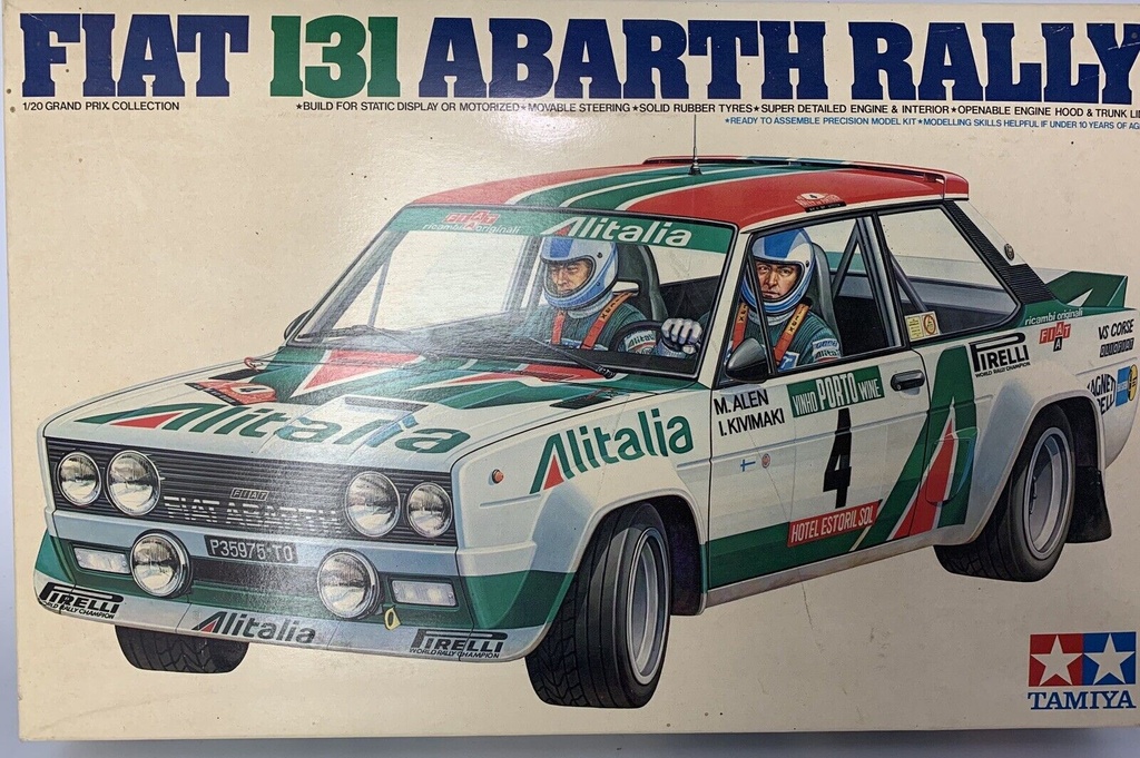 Tamiya GC2013 - Fiat 131 Abarth Rally - #4 - 1979 - 1/20 (Occasion vérifiée)