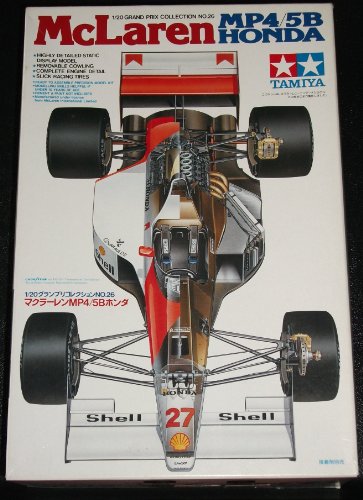 Tamiya 20026 - McLaren Honda MP4/5B - #27 - A. Senna/G. Berger - 1990 - 1/20 (Occasion vérifiée)