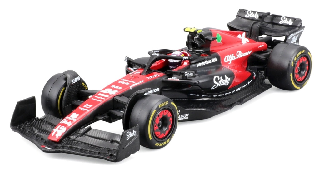 Burago - Alfa Romeo F1 Team Stake C43 - 2023 - #24 - Z. Guanyu - 1/43 