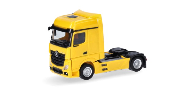 Herpa 309189 - Tracteur Mercedes-Benz Actros BS 18 ZM - Jaune - 1/87