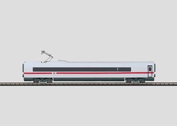 Mini-Club 87711 - Voiture voyageurs intermédiaire de l'ICE 3 (avec pantographe) - 2ème classe - DB -  "Z"    