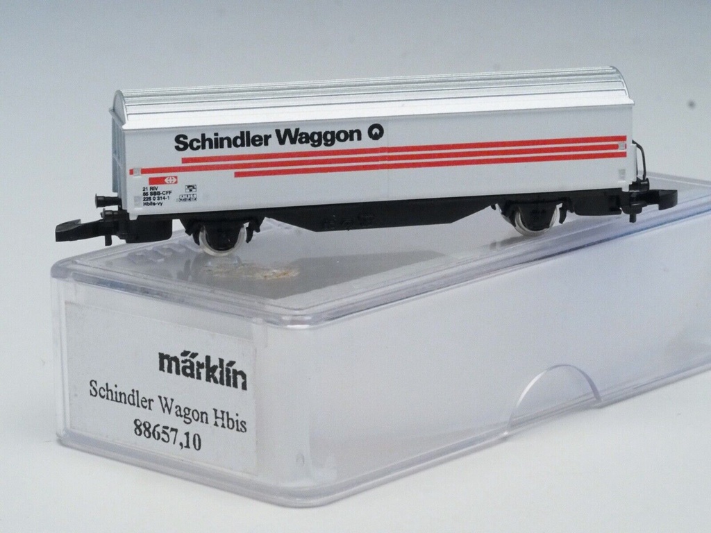 Mini-Club 88657,10 - Wagon de marchandises "Schindler Waggon" - SBB-CFF - "Z"       