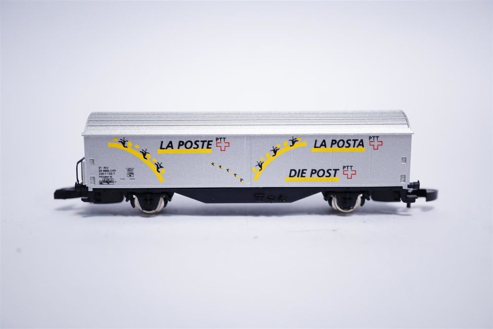 Mini-Club 88656 - Wagon de marchandises "La Poste" - SBB-CFF - "Z"        