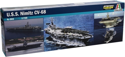 Italeri 503 - Porte-avions USS Nimitz CV68 - 1/720