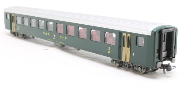 Roco 45108 - Voiture voyageurs 2ème classe - EW II - SBB-CFF - (B8571) - HO  