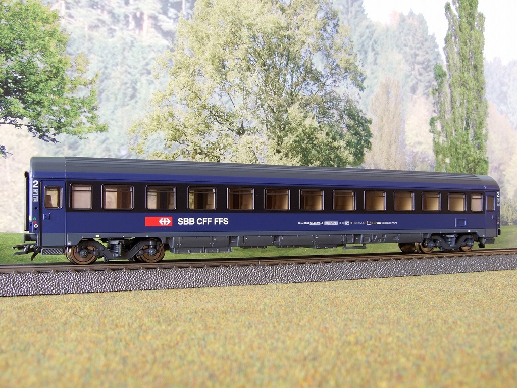 Roco 45306 - Wagon Lits 2ème classe "Bern 6185 50-90 103-6" -  SBB-CFF-FFS - HO    