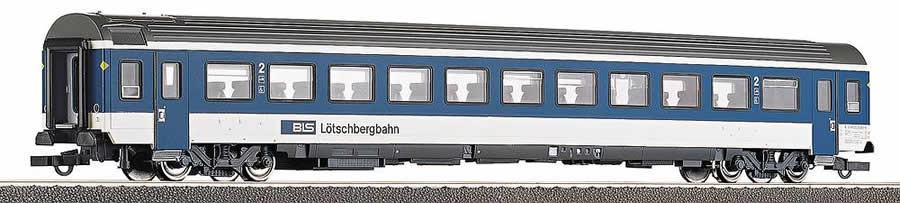 Roco 45321 - Voiture voyageurs 2ème classe - BLS Lötschbergbahn - HO  