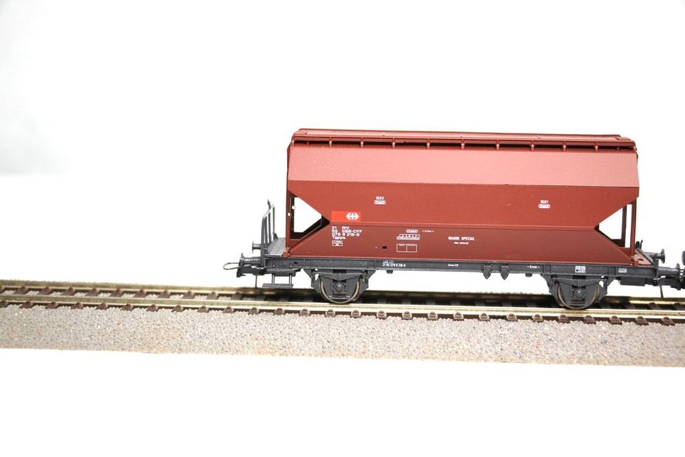 Roco 46390 - Wagon Silo pour matières pulvérulentes à 2 essieux - SBB-CFF - HO  