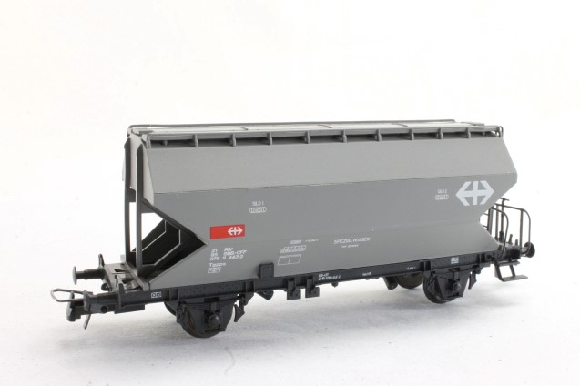 Roco 46391 - Wagon Silo pour matières pulvérulentes à 2 essieux - SBB-CFF - HO   