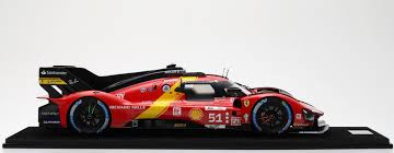 Looksmart - Ferrari 499P - 24 H Le Mans 2023 Winner - #51 - Pier Guidi – J. Calado – A. Giovinazzi - 1/43  