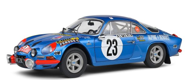 Solido Alpine A110 1600S - #23 - J.-P. Nicolas - M. Vial - Rallye de Monte Carlo 1972 - 1/18  