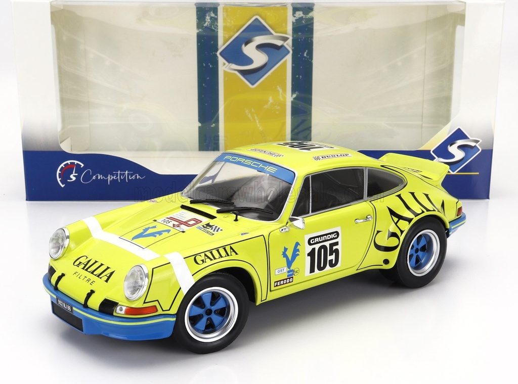 Solido Porscche 911 RSR - #105 - Tour Auto 1973 - 1/18  