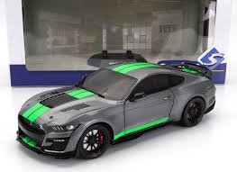 Solido Ford Shelby GT500KR - Grise et Verte néon - 2020 - 1/18   