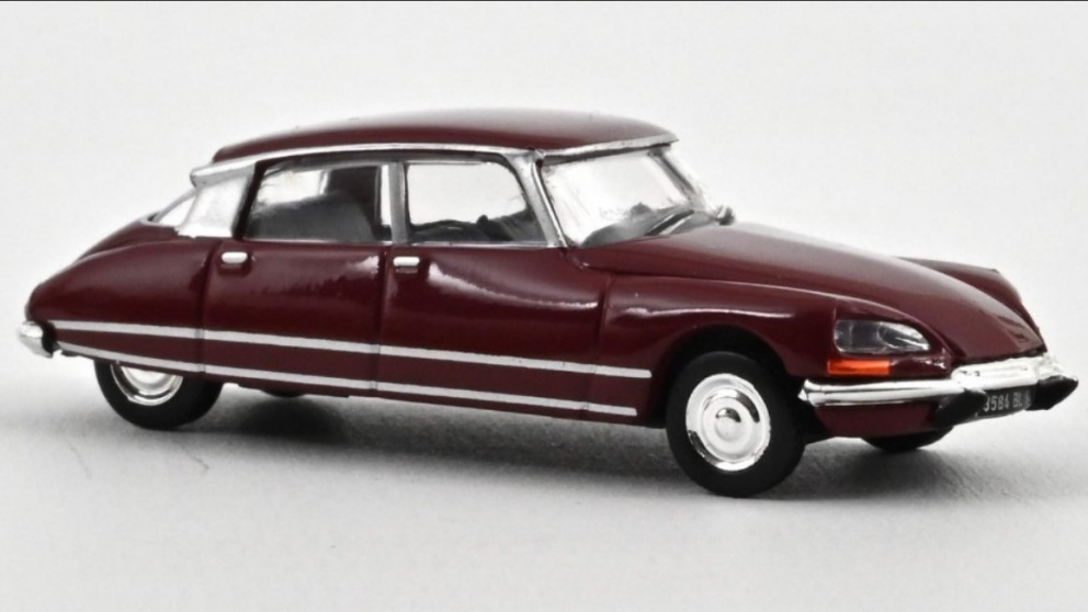 Norev - Citroën DS 23 - 1972 - Rouge grenat - 1/87   