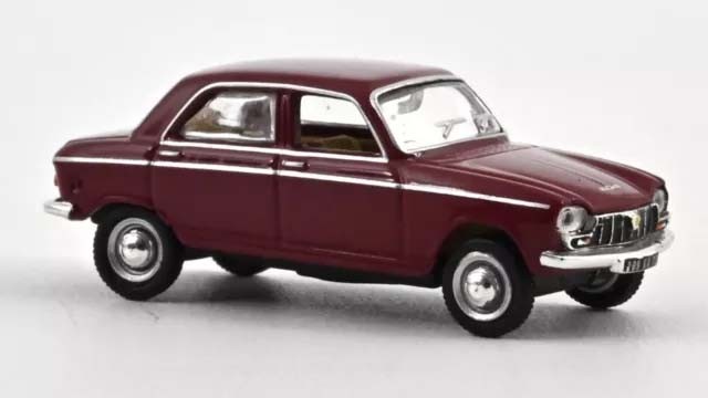 Norev - Peugeot 204 - 1966 - Grenat - 1/87  