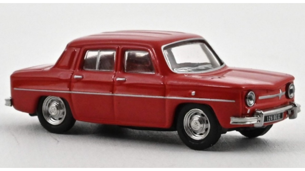 Norev - Renault 8 - 1963 - Grenat - 1/87   