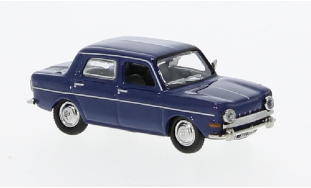 Norev - Simca 1000 GLS - 1968 - Bleue - 1/87    