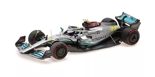 Minichamps - Mercedes-AMG Petronas Formula One Team F1 W13 E Performance - #44 - Lewis Hamilton - 2ème Brazilian GP 2022 - 1/43 - Limited Edition 336 pcs.