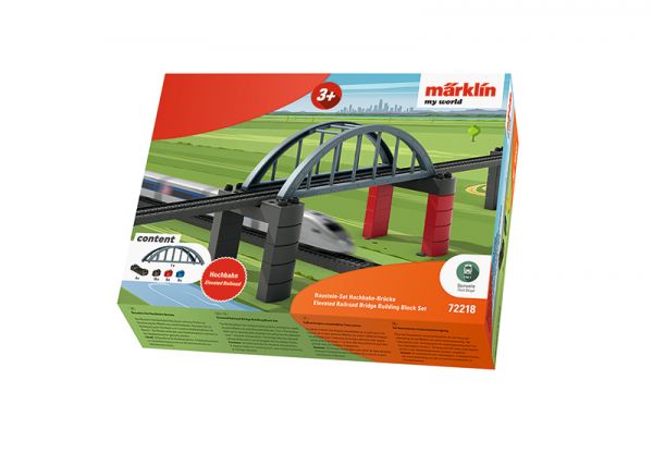 Märklin 72218 - Pont avec supports élévateurs - My World 