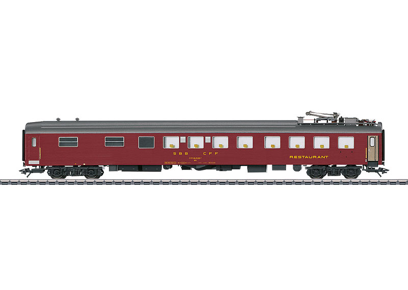 Märklin 43874 - Voiture-restaurant WRm - SBB-CFF - HO   