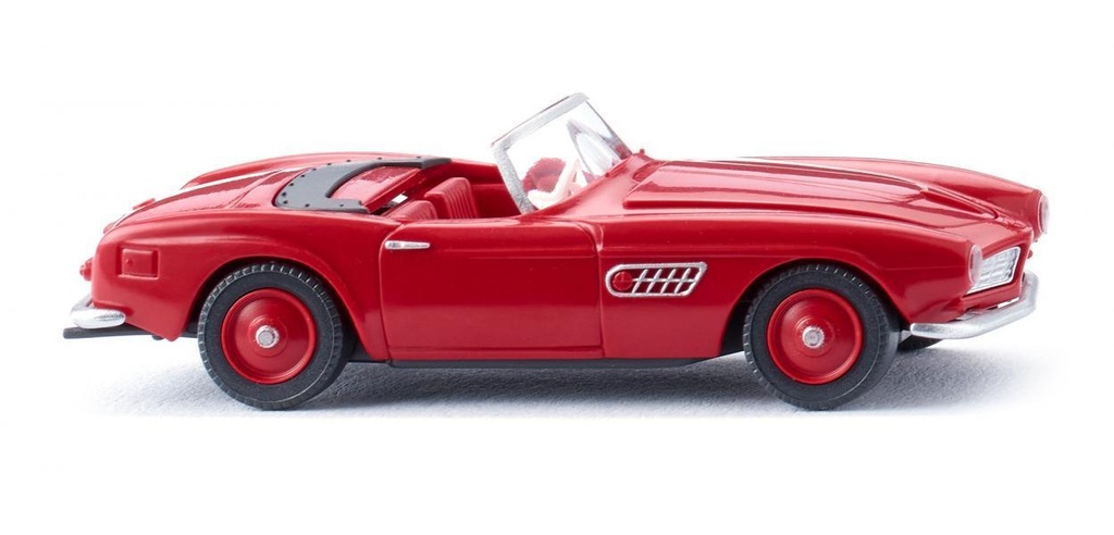 Wiking 082907 - BMW 507 Cabriolet - Rouge - HO 